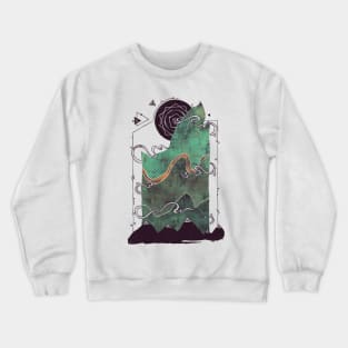 northern nightsky Crewneck Sweatshirt